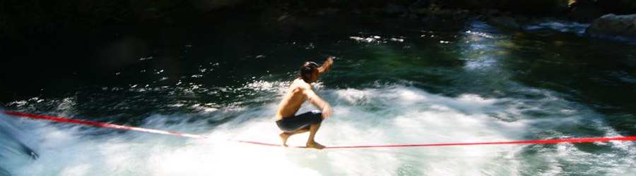 Jä Wäkta Waterfall Rappelling & Slacklining 6